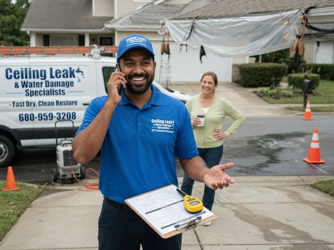 Ceiling Leak Cleanup East Fairfield, VT FAQs